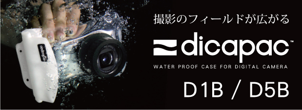 デジタルカメラ 防水ケース | dicapac ディカパック